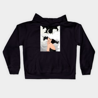 The Night Falls Kids Hoodie